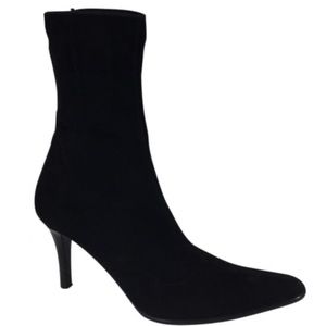 Bruno Magli black suede boots